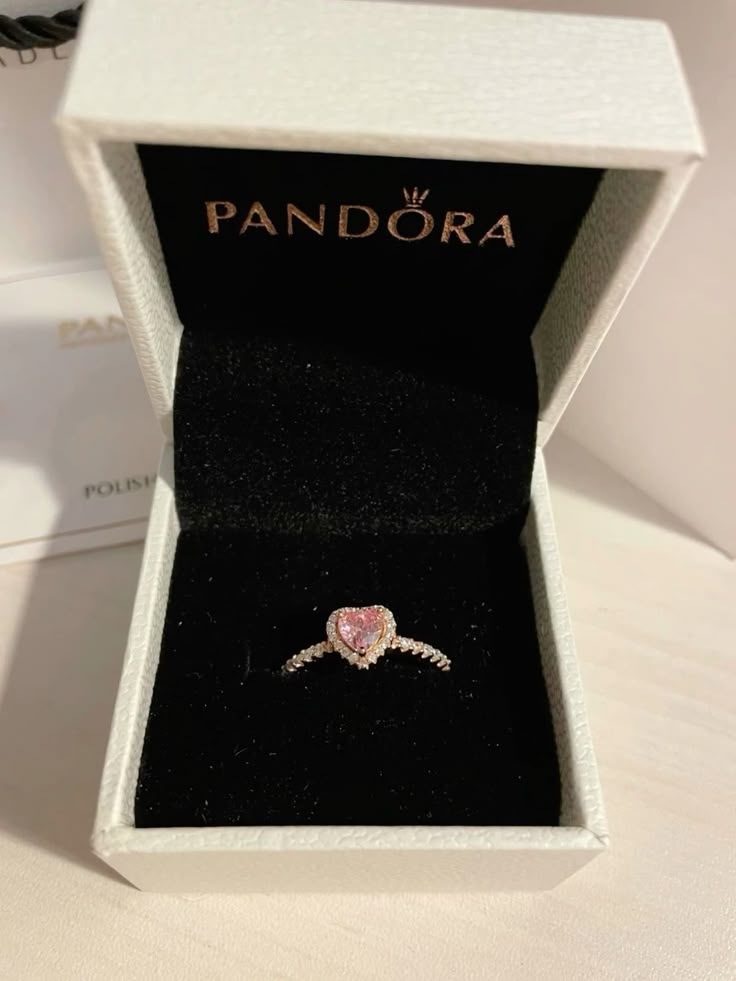 🎁 💖 Anillos Pandora Originales con Forma de Corazón – El Regalo que Habla desde el Corazón 💖