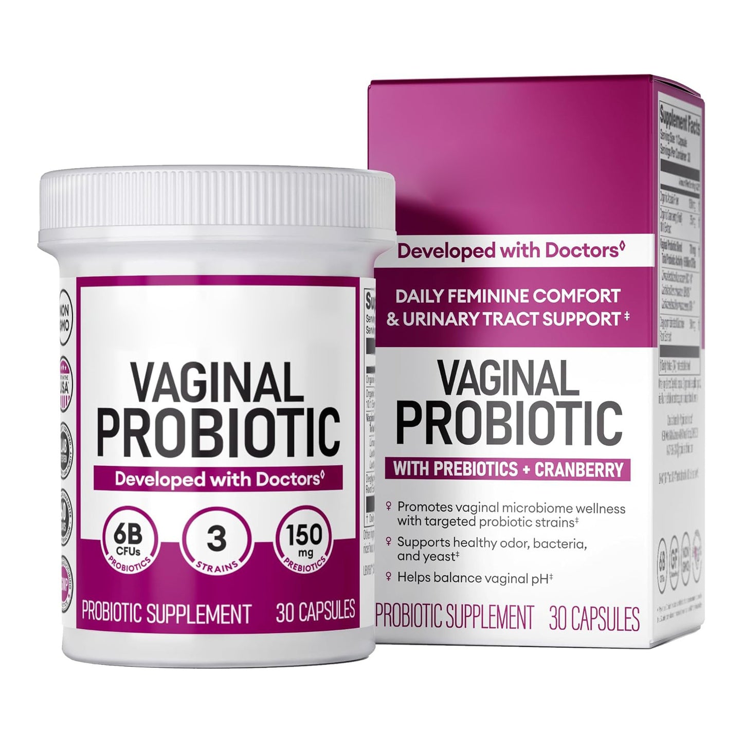 Premium Probiótico vaginal (30 capsulas)