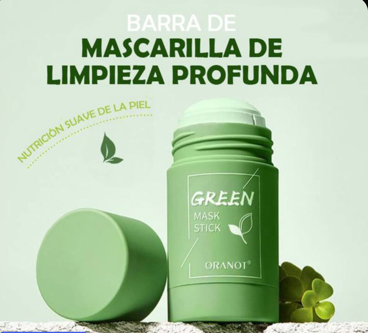 ✨ Mascarilla de Té Verde en Barra ✨