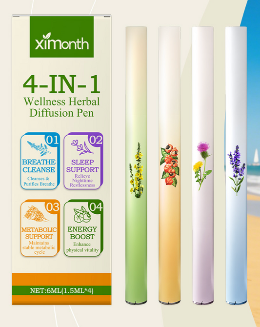 4 Inhaladores Herbales Naturales 4 en 1