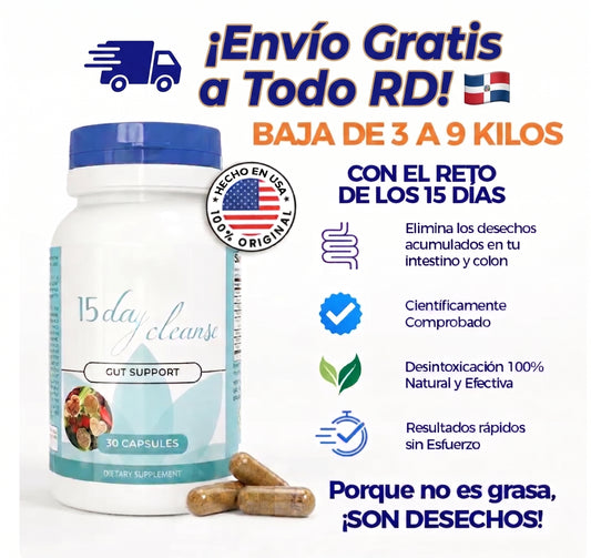 15 días de limpieza y desintoxicación profunda