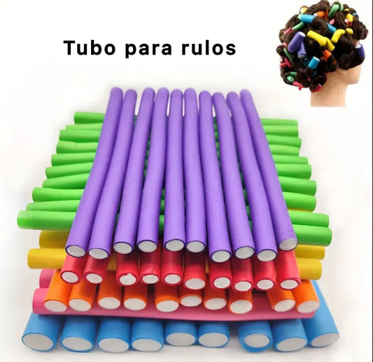 Set de 12 Tubos para Rizar sin Calor