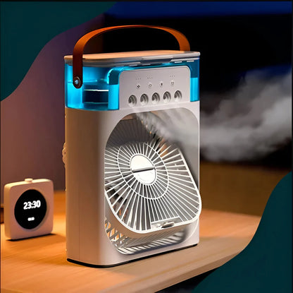 Mini Abanico Aire Acondicionado Portátil con hielo