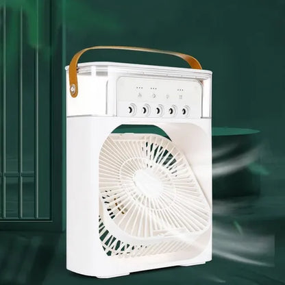 Mini Abanico Aire Acondicionado Portátil con hielo