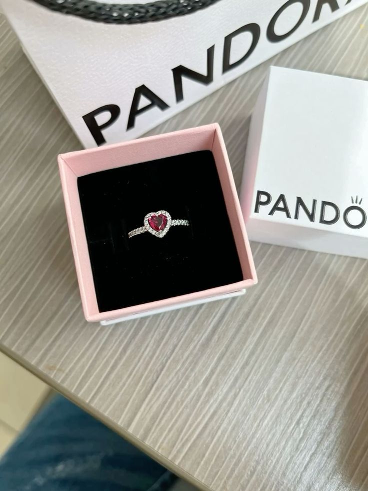 🎁 💖 Anillos Pandora Originales con Forma de Corazón – El Regalo que Habla desde el Corazón 💖