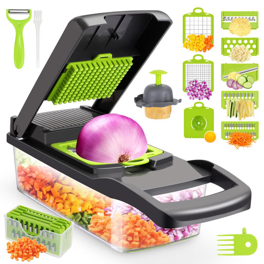 Revoluciona tu cocina con este Cortador de Verduras multifuncional!