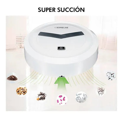 🤖✨ Aspiradora Robot Inteligente – Limpieza Automática y Silenciosa para tu Hogar u Oficina